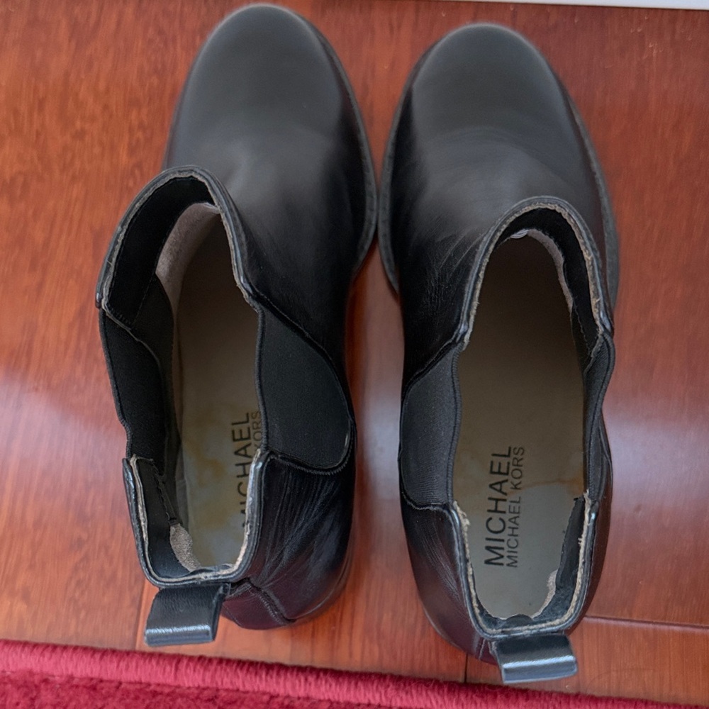 Michael Kors Black Leather woman’s Boots